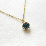 スワロひと粒ネックレス_M No.477