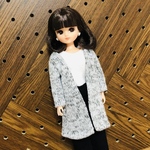 リカちゃん 服 アウター ♡ニットフリースで仕立てたアウター♡ 