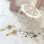✴︎✴︎オリジナルお花モチーフマスクチェーン✴︎✴