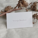 #1  merry christmas の消しゴムはんこ
