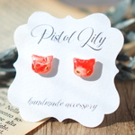 No.40468 樹脂ピアス made by PISTOL LILY