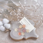送料無料✴︎アレルギー対応✴︎matte coro coro かすみ草♡ピアス・イヤリング