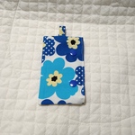 【B品】マナー袋ケース（レトロポップフラワー柄）