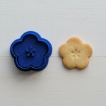 梅（スタンプ付き）クッキー型・クッキーカッター