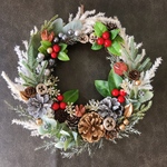 ナチュラル クリスマスリース