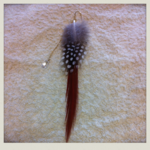 fins *long tail* ピアス