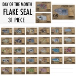 HOLE PAPER日付けシール(31piece)