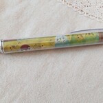 ふるさといんこ　全面印刷ボールペン　(縁側いんこ)