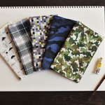 【Ｓ様オーダー品】　ガーゼハンカチ２枚セット（BOYS）