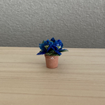 ポインセチア　ミニミニテラコッタ鉢　マ