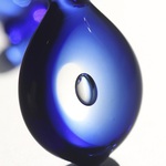 深海ブルー：波動玉®（ソウル・サードアイチャクラ）【現品一点物：コロナ価格サービス】