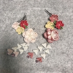 ymmtmymy様専用　つまみ細工髪飾り