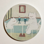 送料込＜art-series-吸水コースター(G)純喫茶めぐり＞