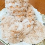 オシャレファーのマフラー＊かぎ針編み＊