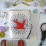 ニードルブック ーNeedle Bookー「赤いとり」