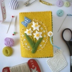 ニードルブック ーNeedle Bookー「スイセン」