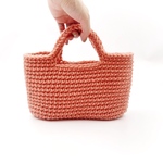 冬のお散歩バッグ＊ピンク