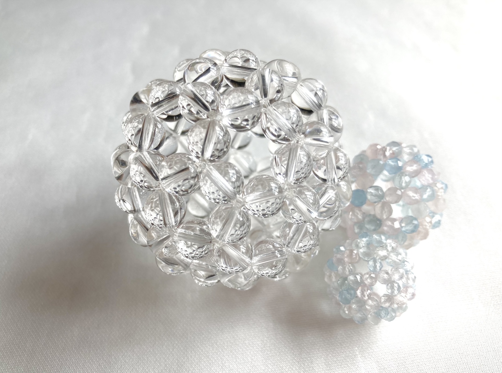 神聖幾何学フラーレン ✨ストロベリークォーツ✨8mm玉