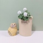 クレイフラワー シロツメクサ「グリーン」3本