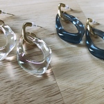 NEW ゆらゆら揺れる雫×ゴールドピアス/オーロラ　ピアス　大人かわいい