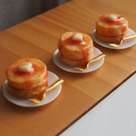 バターとメープルシロップのパンケーキ