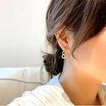 ✨❂小振りゴールド3連フープピアス❂