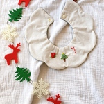 *♬*̣̥【クリスマス】 オリジナル刺繍スタイ