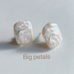 【10月限定SALE】【限定5】【バロック】【大粒】【サージカルステンレス】Big petals ピアス　イヤリング