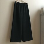 カシミヤウールDGで作ったワイドパンツ