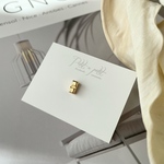 片耳用　jewelry line -MONO- ・pierce-2-Gold-