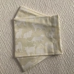 1枚　500円　猫ちゃんマスク　西村大臣　舟形