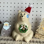 北欧しろくま貯金箱用　クリスマス雑貨🎄2点セット