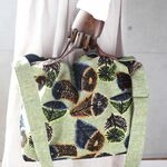 3WAYバッグ（hana no mi・ライトグリーン）ハンドメイド・ミナペルホネン生地使用