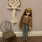 リカちゃん　ブライス用のニットのみ