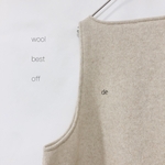 New type wool ベスト