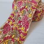 〖50cm〗インド刺繍リボン  <商品No.264 F>