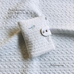 受注制作　Pastel dinosaur 母子手帳ケース　母子手帳ケース　Sサイズ　恐竜　刺繍　イブル