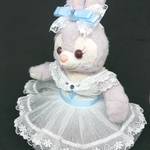 【受注製作】ステラルー バレエコスチューム  卒業舞踏会  ブルー チュチュ ぬいば