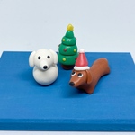 クリスマスダックス（レッド）⚠︎名前シール付きません