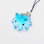 大きめ🐙めんだこズ♪【ちょぴっとアクア】チャームストラップ