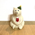 しろくま貯金箱小物