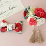 kids♡　和髪飾り№8　和装 卒業式 七五三 ヘアクリップ　キッズ　前撮り撮影