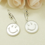 ❤SALE❤*ES12***ニコちゃんパーツ☆大人可愛いフープイヤリング