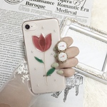 レッドチューリップのiPhoneケース