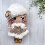 ☆ハンドメイド☆イルメール イーマリーちゃん お洋服 2点セット(ベージュ系)☆