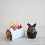 ブッシュドノエルとカップケーキ【Aセット】