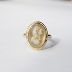 ［gold ring］green