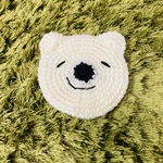 【赤い石さん専用】悪だくみクマのコースター