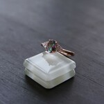 ミスティックトパーズ　　トリプルCZリング　SILVER925　