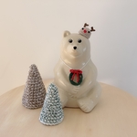 ☃︎しろくま貯金箱クリスマスセット☃︎